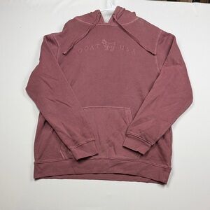 GOAT USA Men's Mauve Hoodie Men’s Large NWT